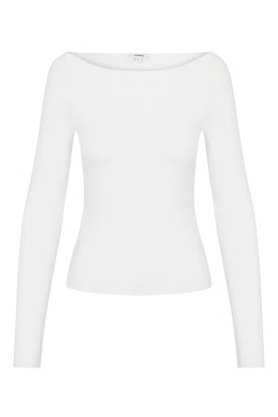 Ss25 Amelia Top In Dove