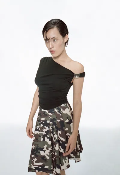 Ss25 Arielle Top In Black
