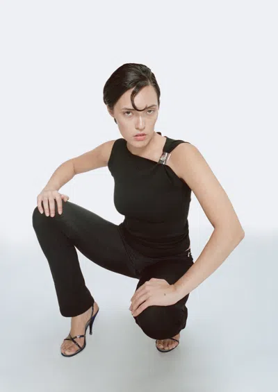 Ss25 Lucia Top In Black