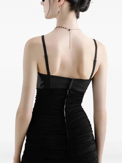 Dolce & Gabbana Short Dress With Ruffles