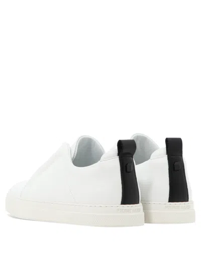 Pierre Hardy Laceless Leather Low-top Sneakers