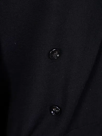 Ann Demeulemeester Zofia Asymmetric Clousure Cardigan In Black