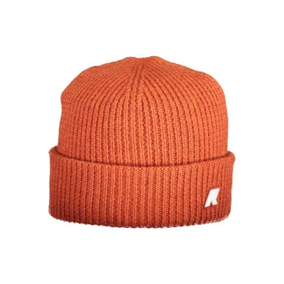 K-way Red Wool Men Cap In Red