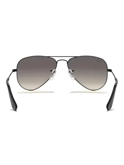 Ray-ban Junior Aviator Sunglasses In Black