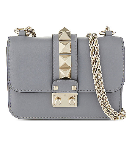 valentino rockstud lock bag