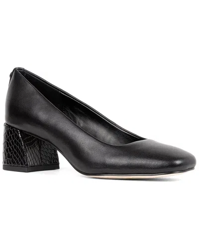 DONALD PLINER AQUARIUS LEATHER PUMP 