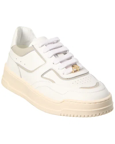 Alexandre Birman Ab Leather Sneaker In Grey
