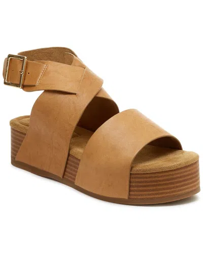 Kelsi Dagger Brooklyn Dunes Platform Sandal In Brown