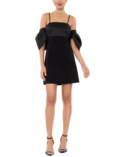 Likely Capri Cold Shoulder Minidress In Black