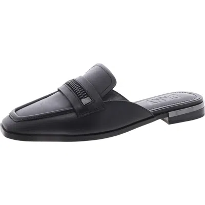 Dkny Elin Slip-on Hardware Loafer Flats In Black