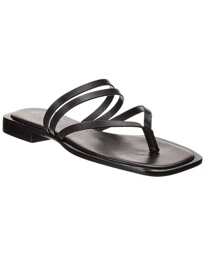 Schutz Rania Strappy Flip Flop In Black