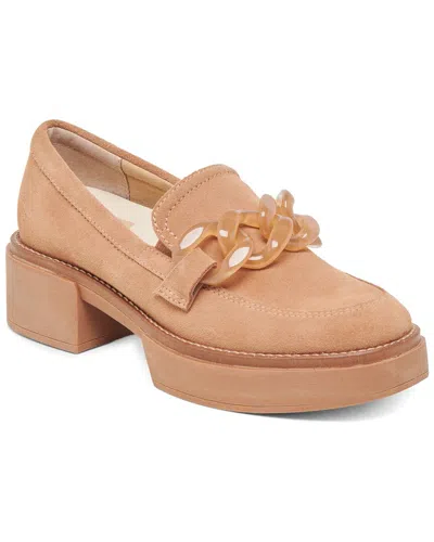 Dolce Vita Shalan Curb Link Loafer In Brown