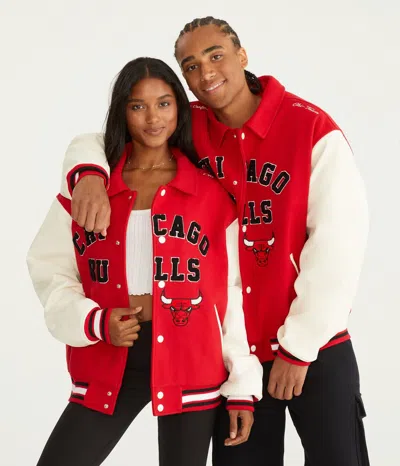 Aéropostale Chicago Bulls Bomber Jacket In Multi