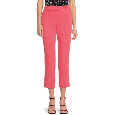 Tommy Hilfiger Womens Ankle Slim Fit Trouser Pants In Pink
