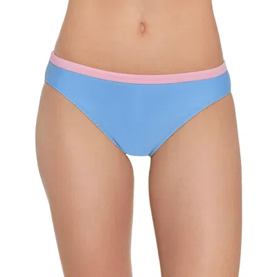 Salt + Cove Juniors' Binding Hipster Bikini Bottoms, Created For Macy's Women's Swimsuit In Blue