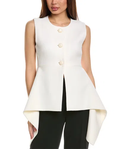 Alexis Vali Wool Sleeveless Blouse In White