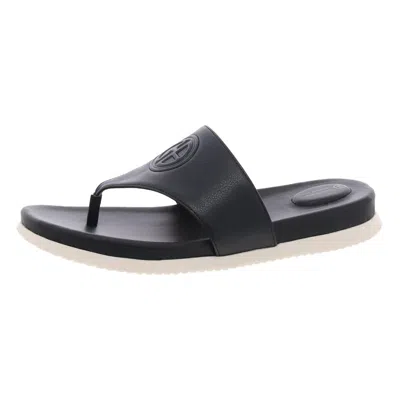 Giani Bernini Women's Cindey Memory Foam Sport Thong Flat Sandals, Created For Macy's In Multi