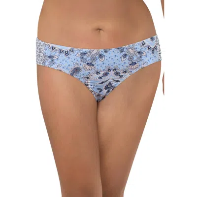 Lucky Brand Womens Printed Nylon Swim Bottom Separates In Multi