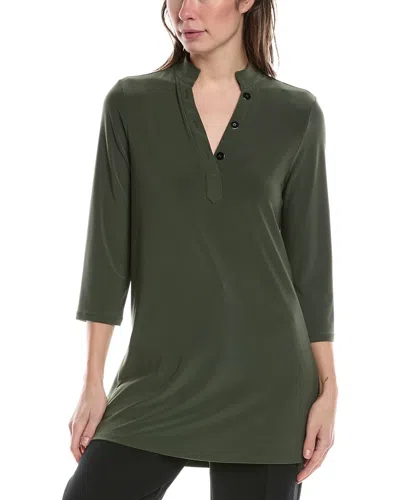 Shop Joseph Ribkoff High-low Tunic Shirt In Green