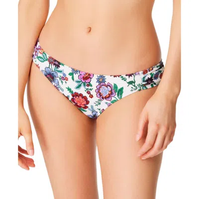 Jessica Simpson Womens Floral Print Hipster Swim Bottom Separates In Multi