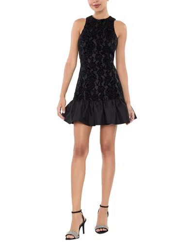 Likely Elton Lace Overlay Minidress In Black