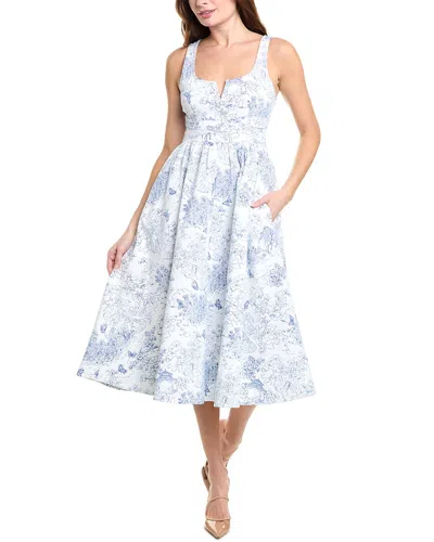 Cinq À Sept Garden Toile Ebba Maxi Dress In White