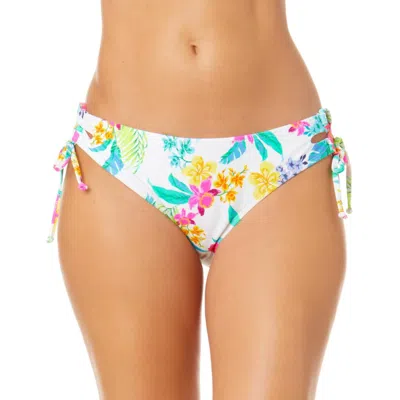 Salt + Cove Juniors Womens Beachwear Floral Print Bikini Swim Top In Multi