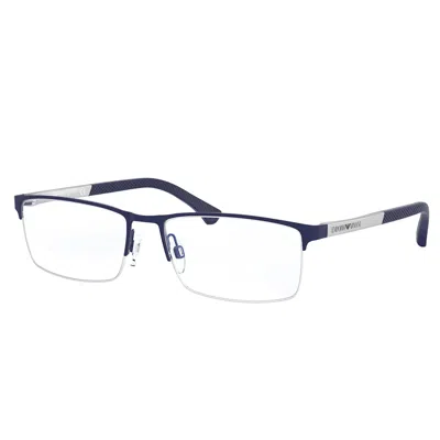 Emporio Armani Ea 1041 3131 55mm Unisex Rectangle Eyeglasses 55mm In Multi