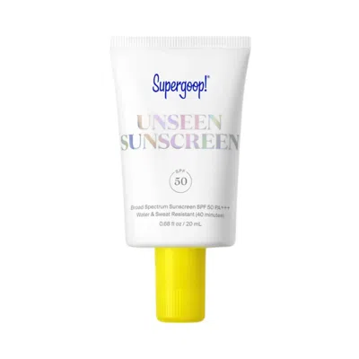 Supergoop Unseen Sunscreen Spf 50 In Transparent