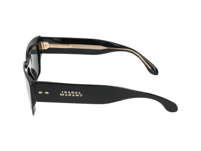 Isabel Marant Rectangular Sunglasses In Black