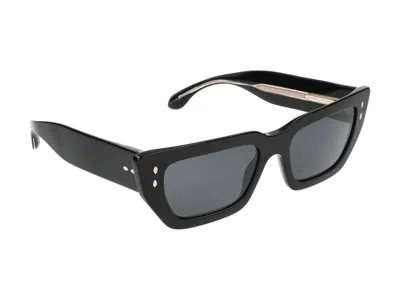 Isabel Marant Rectangular Sunglasses In Black