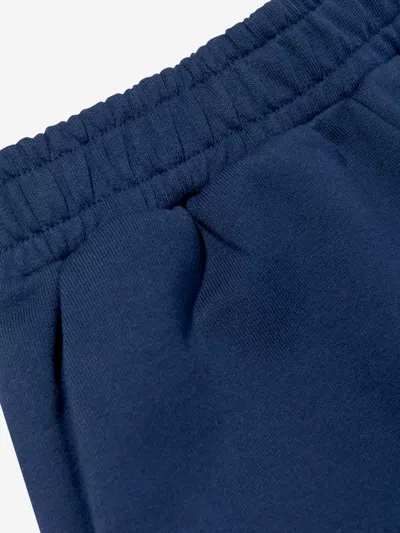 Fendi Boys Logo Bermuda Shorts In Blue
