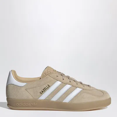 Adidas Originals Sneaker Gazelle Indoor Magic Beige/cloud White/gum In Brown