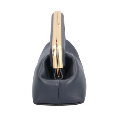 Pre-owned Fendi Navy Leather Shoulder Bag ()