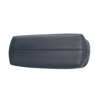 Pre-owned Fendi Navy Leather Shoulder Bag ()