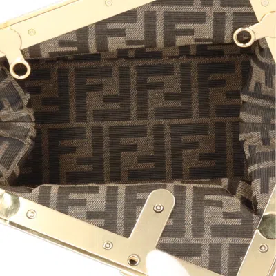 Pre-owned Fendi Navy Leather Shoulder Bag ()