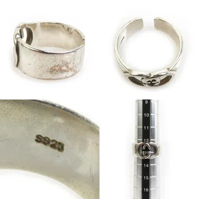 Pre-owned Gucci Silver Silver 925 Band Ring ()