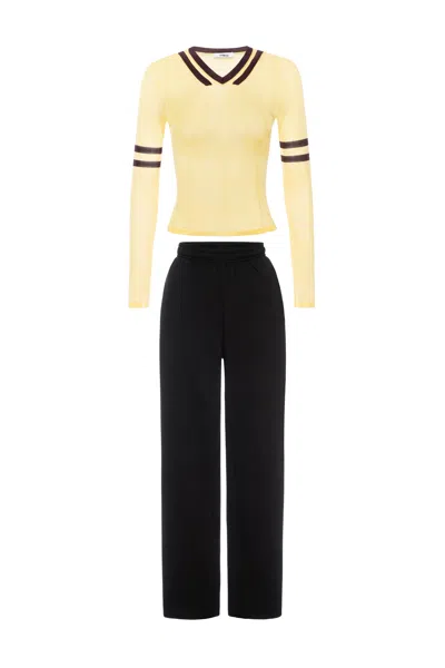 Ss25 Monica Top + Zev Pant In Xl