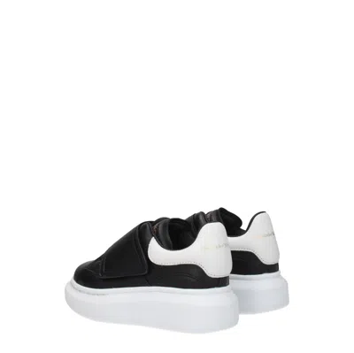 Alexander Mcqueen Idee Regalo Sneakers Kids Uomo Pelle Nero/bianco