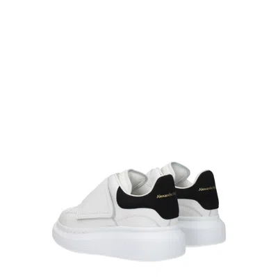 Alexander Mcqueen Idee Regalo Sneakers Kids Uomo Pelle Bianco/nero