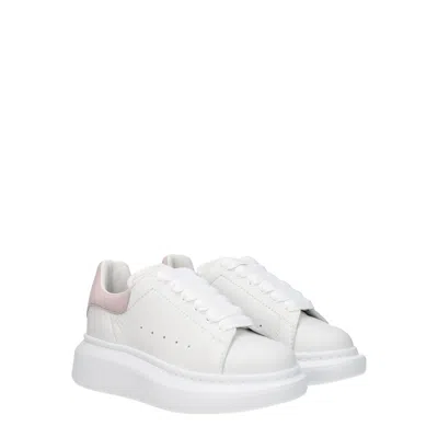 Alexander Mcqueen Idee Regalo Sneakers Kids Uomo Pelle Bianco/patchouli
