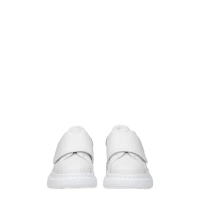 Alexander Mcqueen Idee Regalo Sneakers Kids Uomo Pelle Bianco/patchouli
