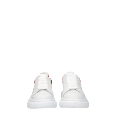 Alexander Mcqueen Idee Regalo Sneakers Kids Uomo Pelle Bianco/rosso