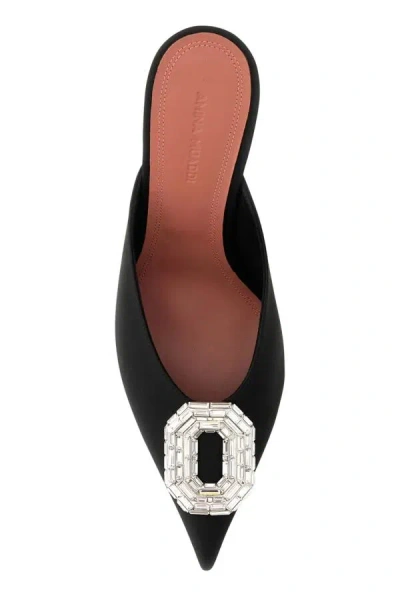 Amina Muaddi Camelia 90 Mules In Multi