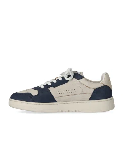 Axel Arigato Men's Sneaker Dice Lo Beige And Black In Leather And Suede With Recycled Materials In Neutral