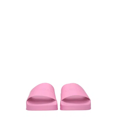Balenciaga Gift Ideas Slippers Kids Women Rubber Pink/pink Soft