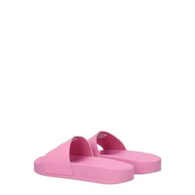 Balenciaga Gift Ideas Slippers Kids Women Rubber Pink/pink Soft