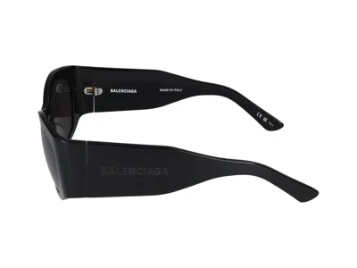 Balenciaga Grey Rectangular Ladies Sunglasses Bb0321s 001 57