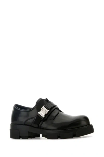 Givenchy Black Leather Terra Lace-up Shoes