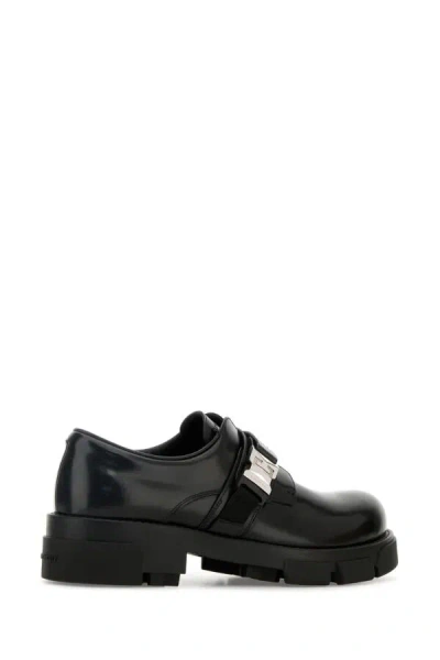 Givenchy Black Leather Terra Lace-up Shoes
